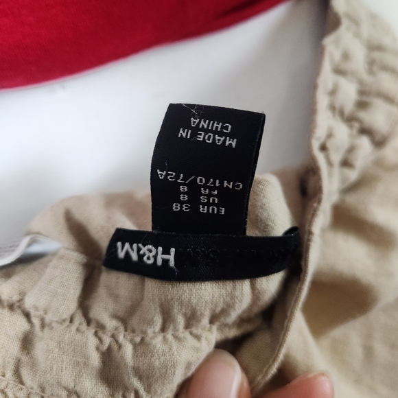 H&M LINED SKIRT Size 8/ EUR 38 - Picture 7 of 8